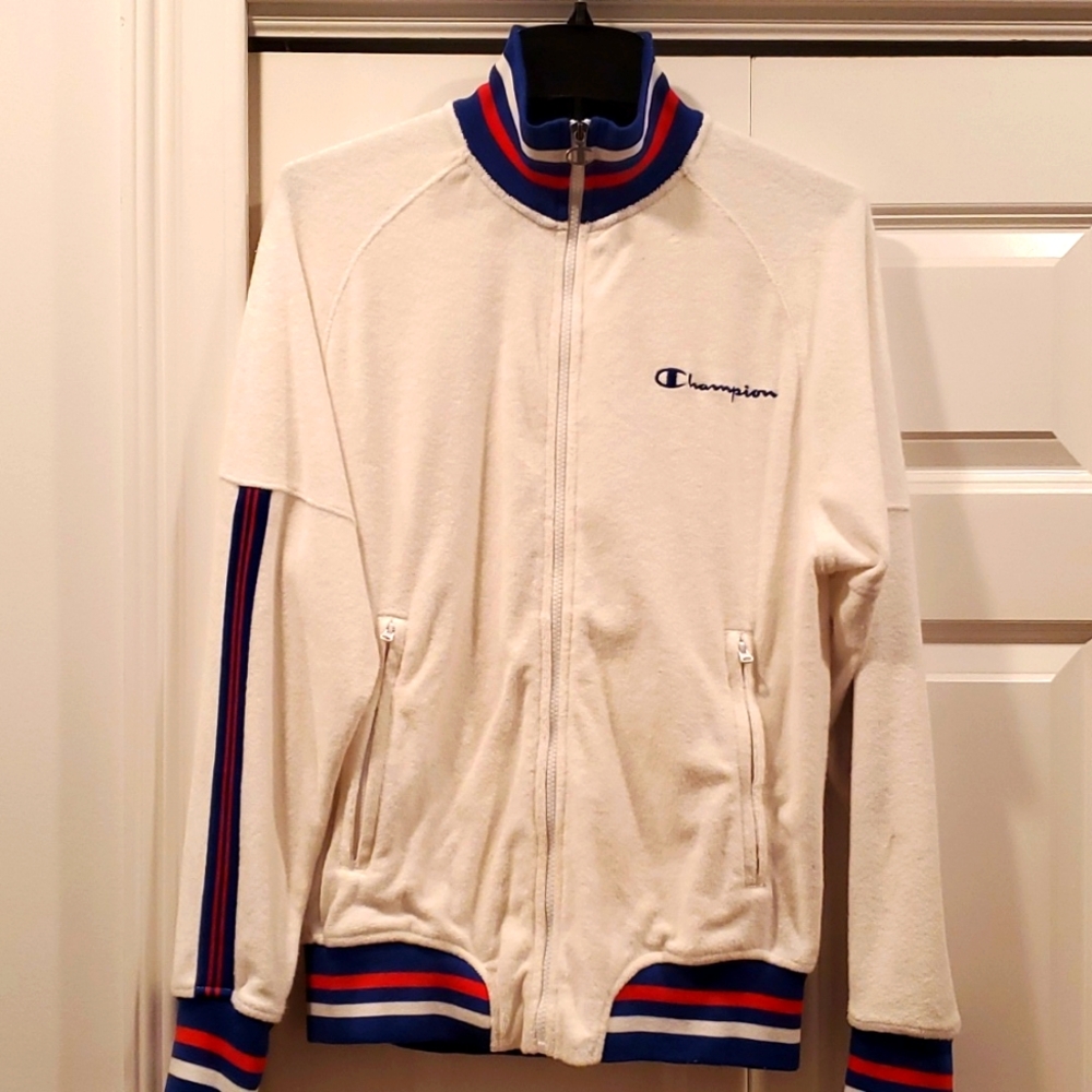 Champion Terry Cloth Warm-up Jacket